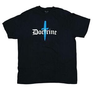 Doctrine Black Men’s T-Shirt Size XL